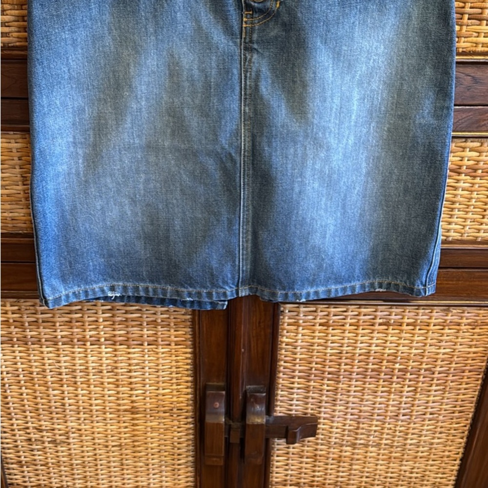 Abercrombie & Fitch Classic Blue Pencil Skirt